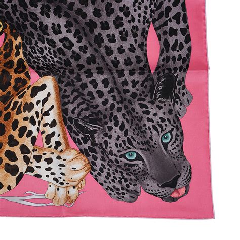 hermes lazy leopardess|Hermès Lazy Leopardesses Silk Scarf .